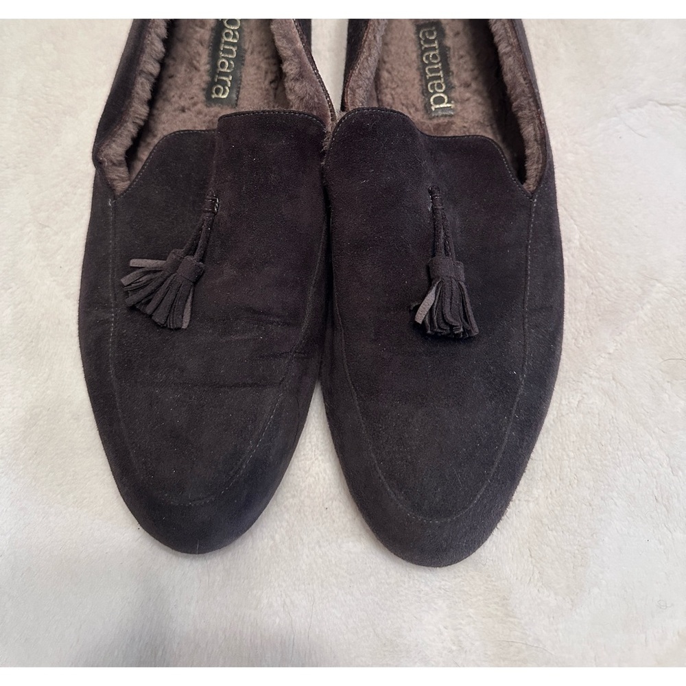 Panara shearling suede loafer